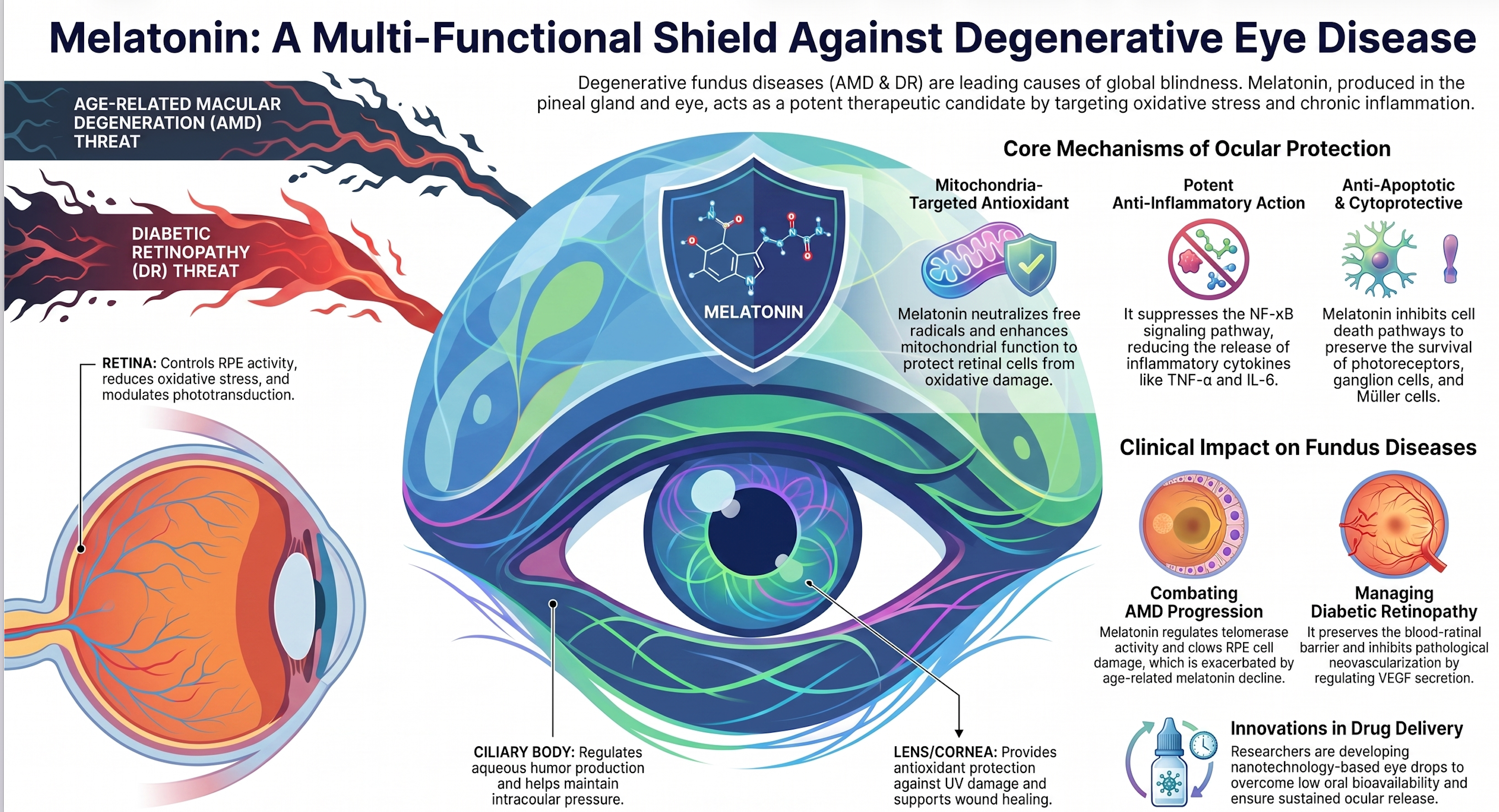 Melatonin Modulation of Retinal Bioenergetics and Mitochondrial Homeostasis: A Multimodal Therapeutic Paradigm for Age-Related Macular Degeneration