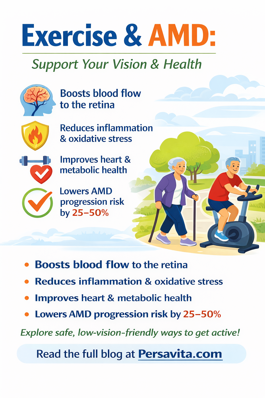 Moving for Macular Health: How Physical Activity Supports Eyes with AMD
