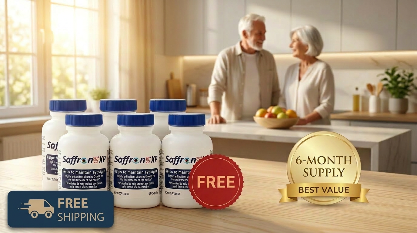 Persavita Saffron 2020-XP (6-Bottle Pack) AREDS 2 + Saffron – Buy 5 Get 1 FREE – 6 Months Supply