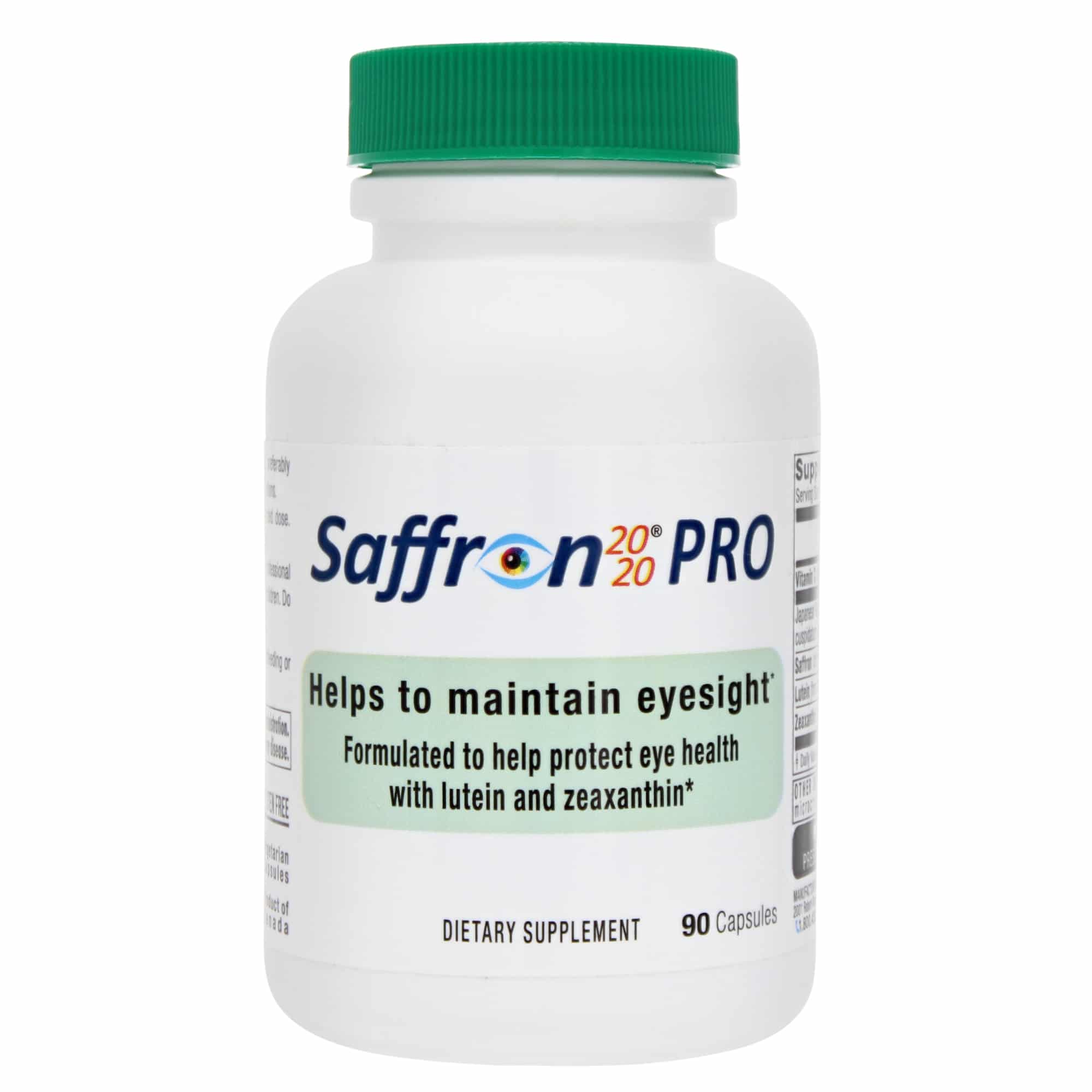 Saffron 2020-PRO for AMD & general eye health