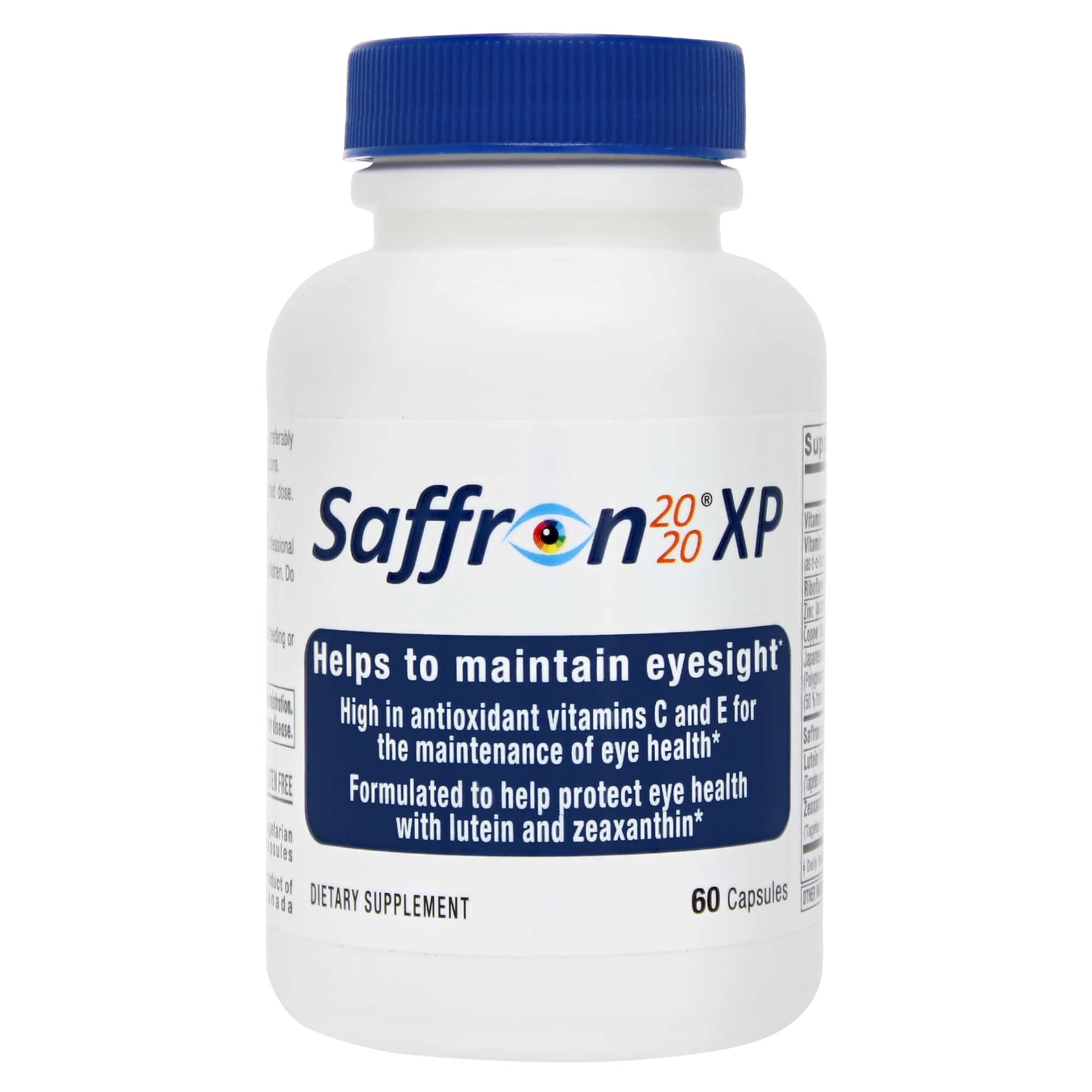 Saffron 2020-XP: Natural Eye Health Supplement.