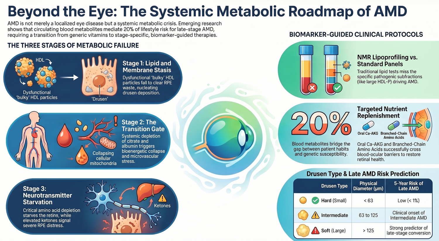 Systemic Metabolomics and the Pathological Trias of Age-Related Macular Degeneration