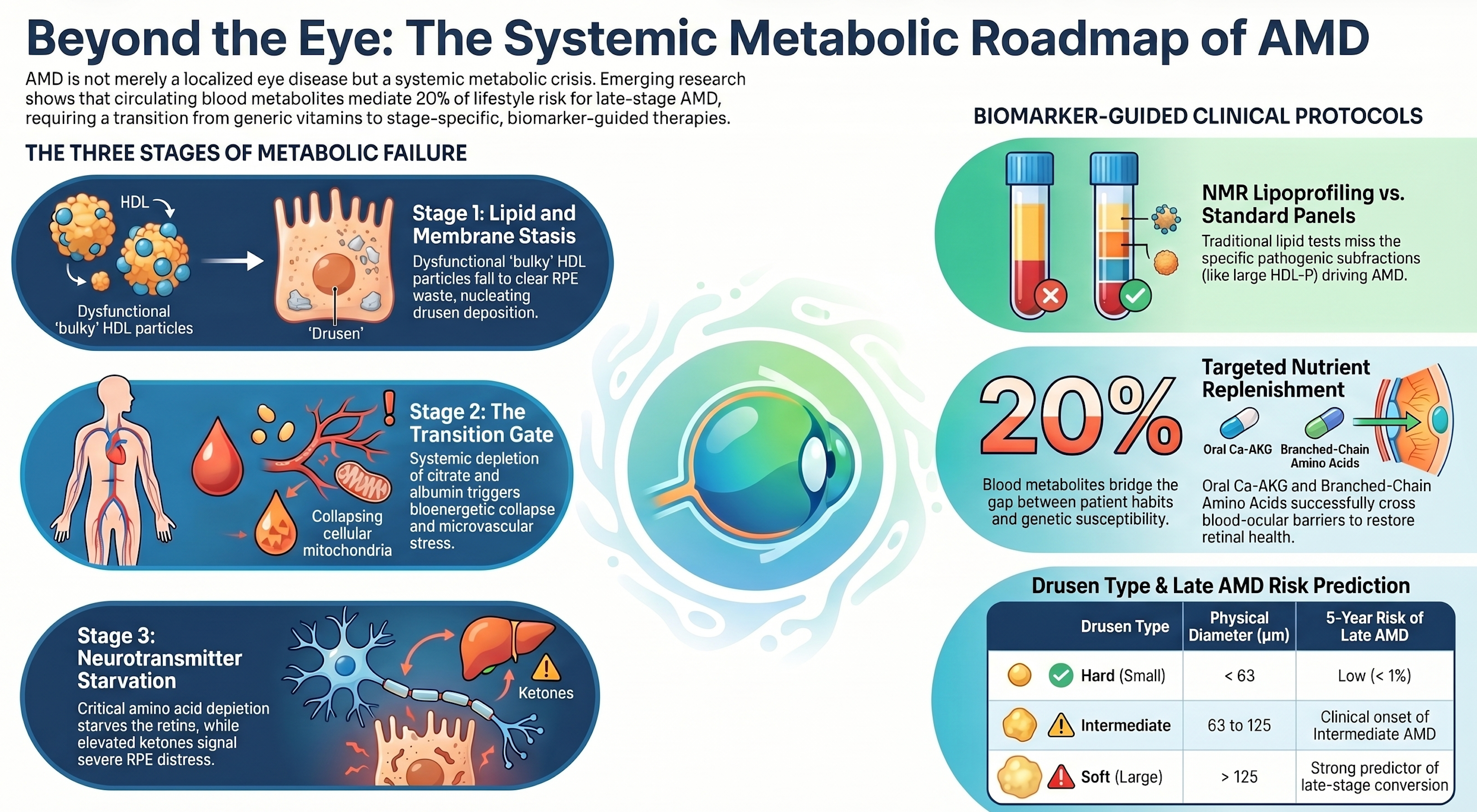Systemic Metabolomics and the Pathological Trias of Age-Related Macular Degeneration
