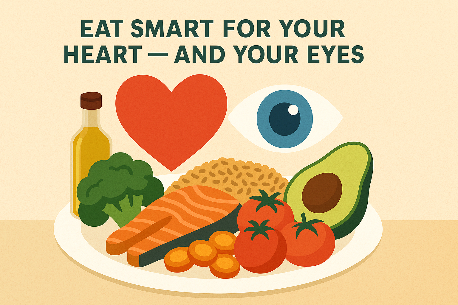 🥗 Eat Smart for Your Heart and Your Eyes